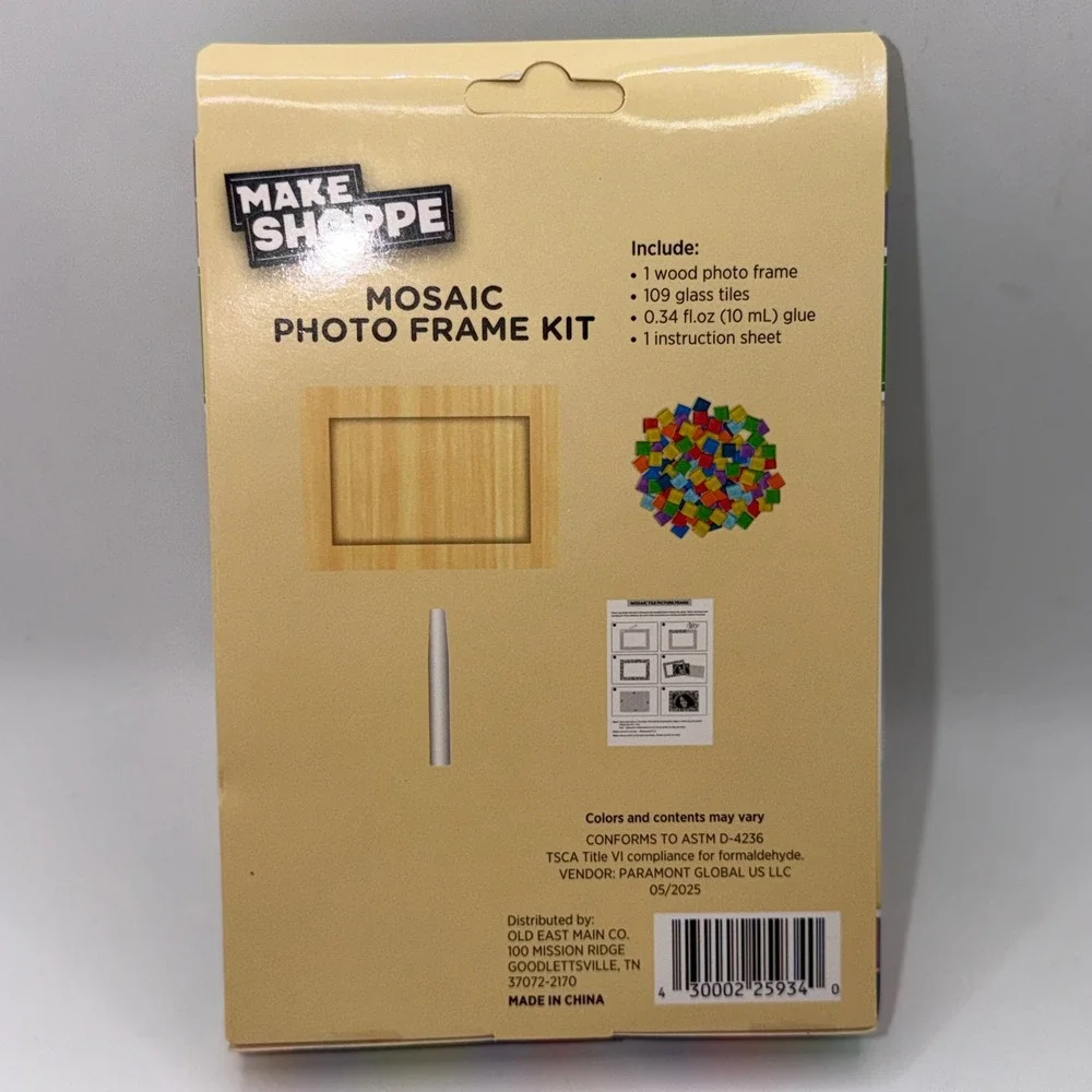 Make Shoppe Mosaic Craft Kit Bundle DIY Creative Arts Activity Kidcore 5pk